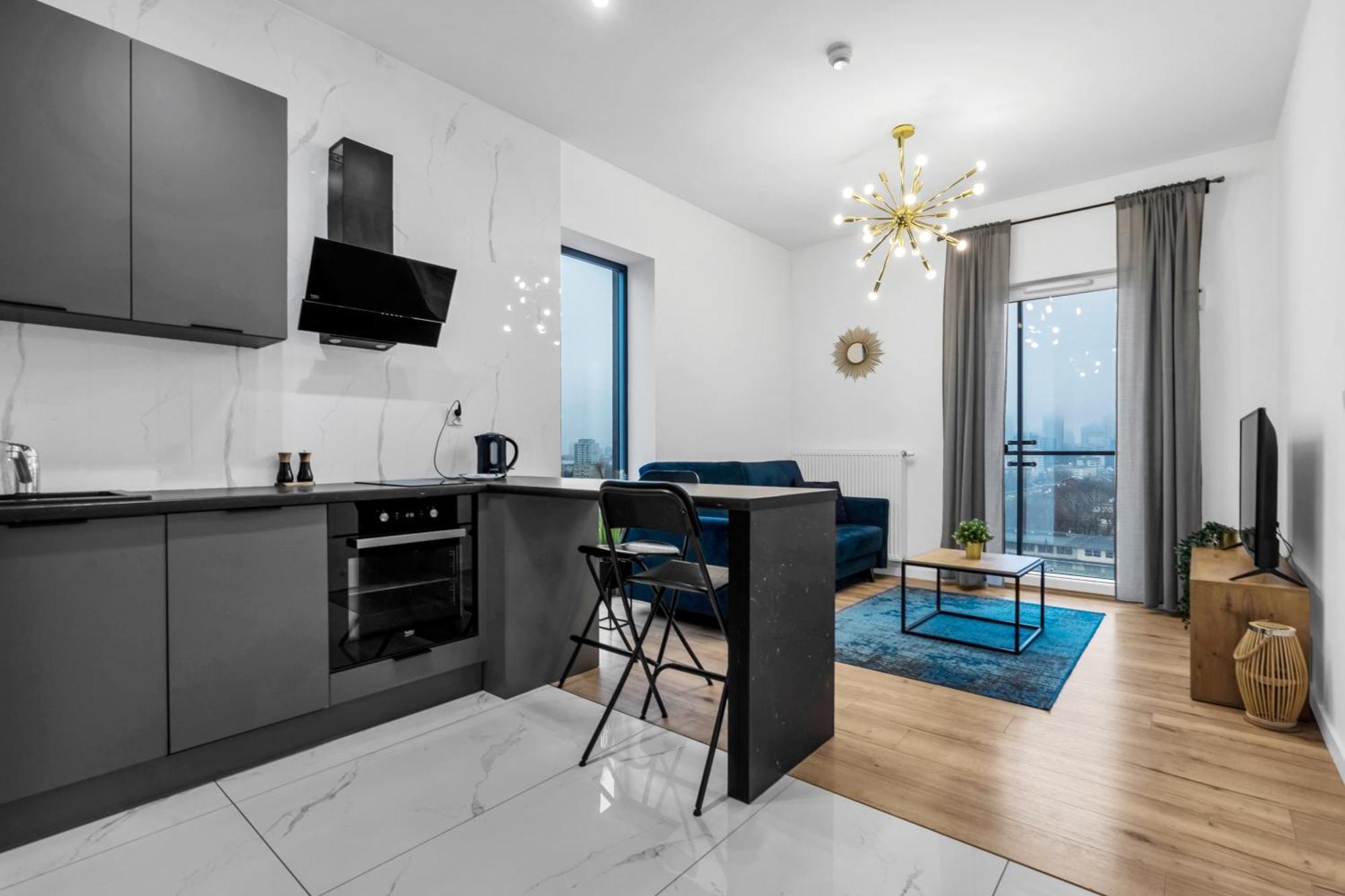 Warsaw Business Apartments - Air Conditioning, 10Th Floor, City View, Balcony - By Rentujemy Exterior foto