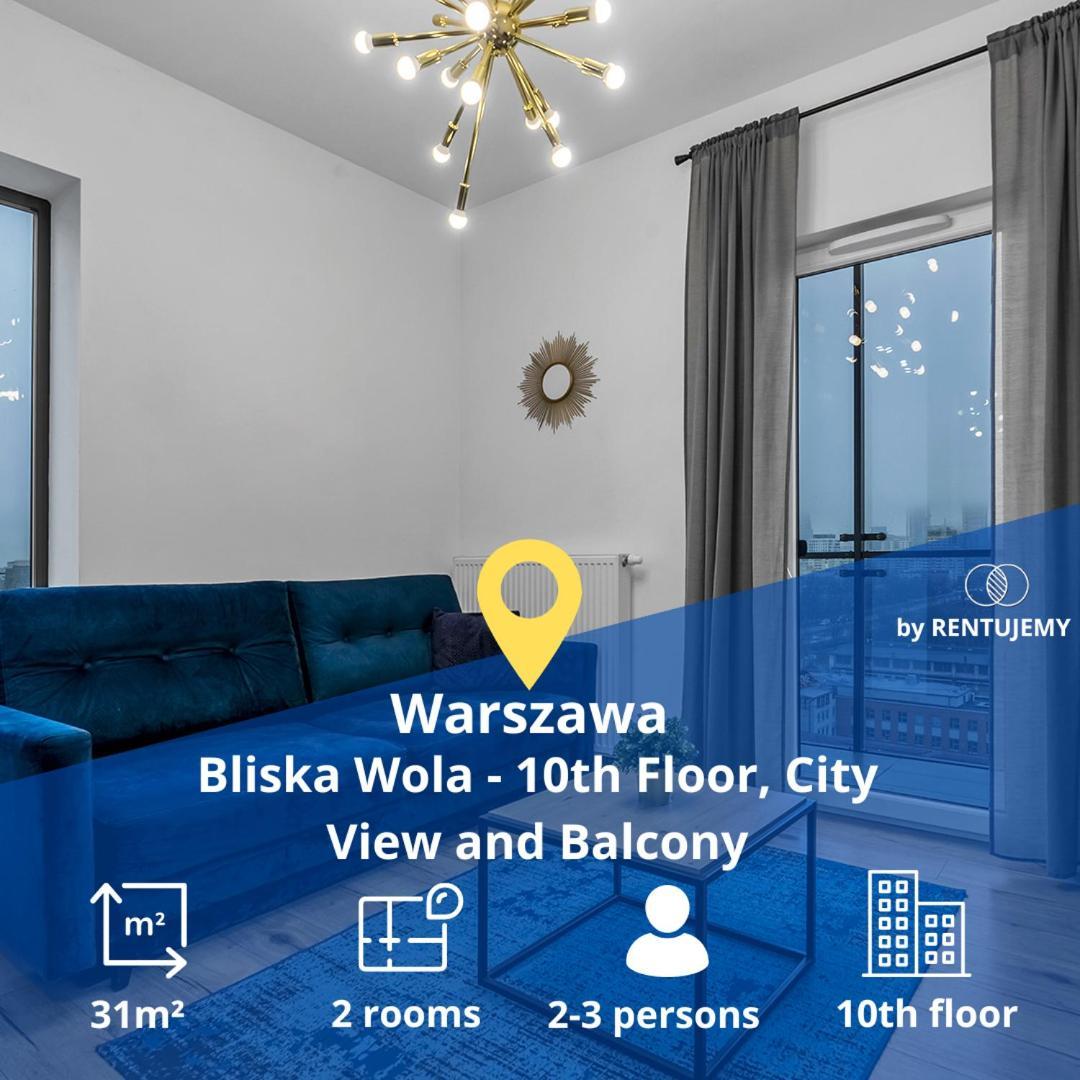Warsaw Business Apartments - Air Conditioning, 10Th Floor, City View, Balcony - By Rentujemy Exterior foto
